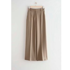 &Other Stories Wide Flared Trousers